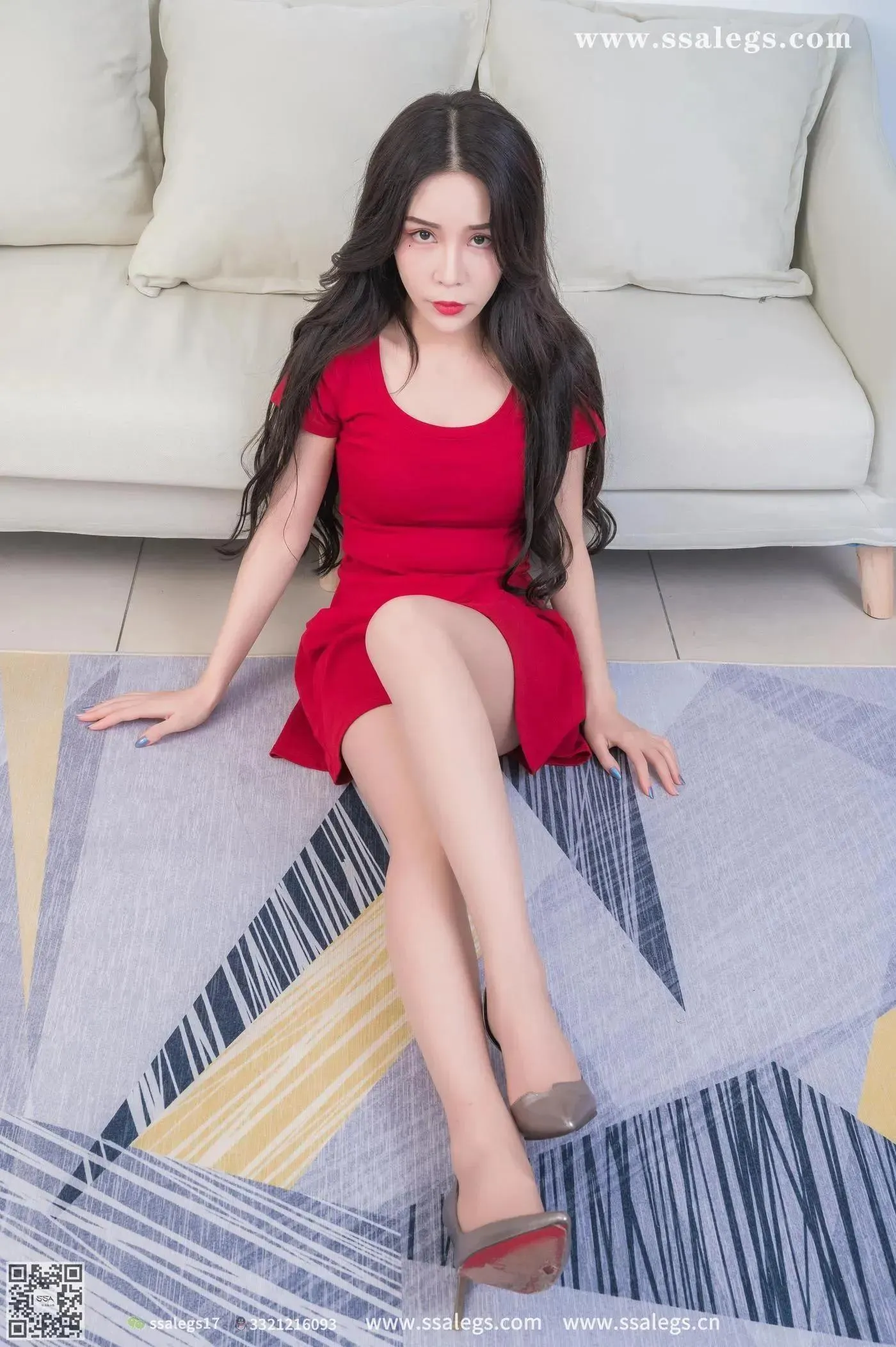 [SSA丝社]超清写真 NO.441 娜娜 御姐的休息日(上) [80P]插图1